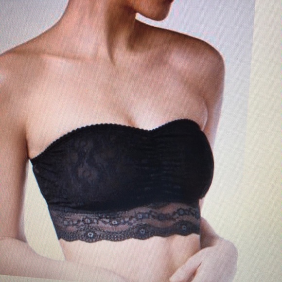 Wacoal Other - b. Temptd Lace Kiss Sheer Lace Bandeau 9 Night